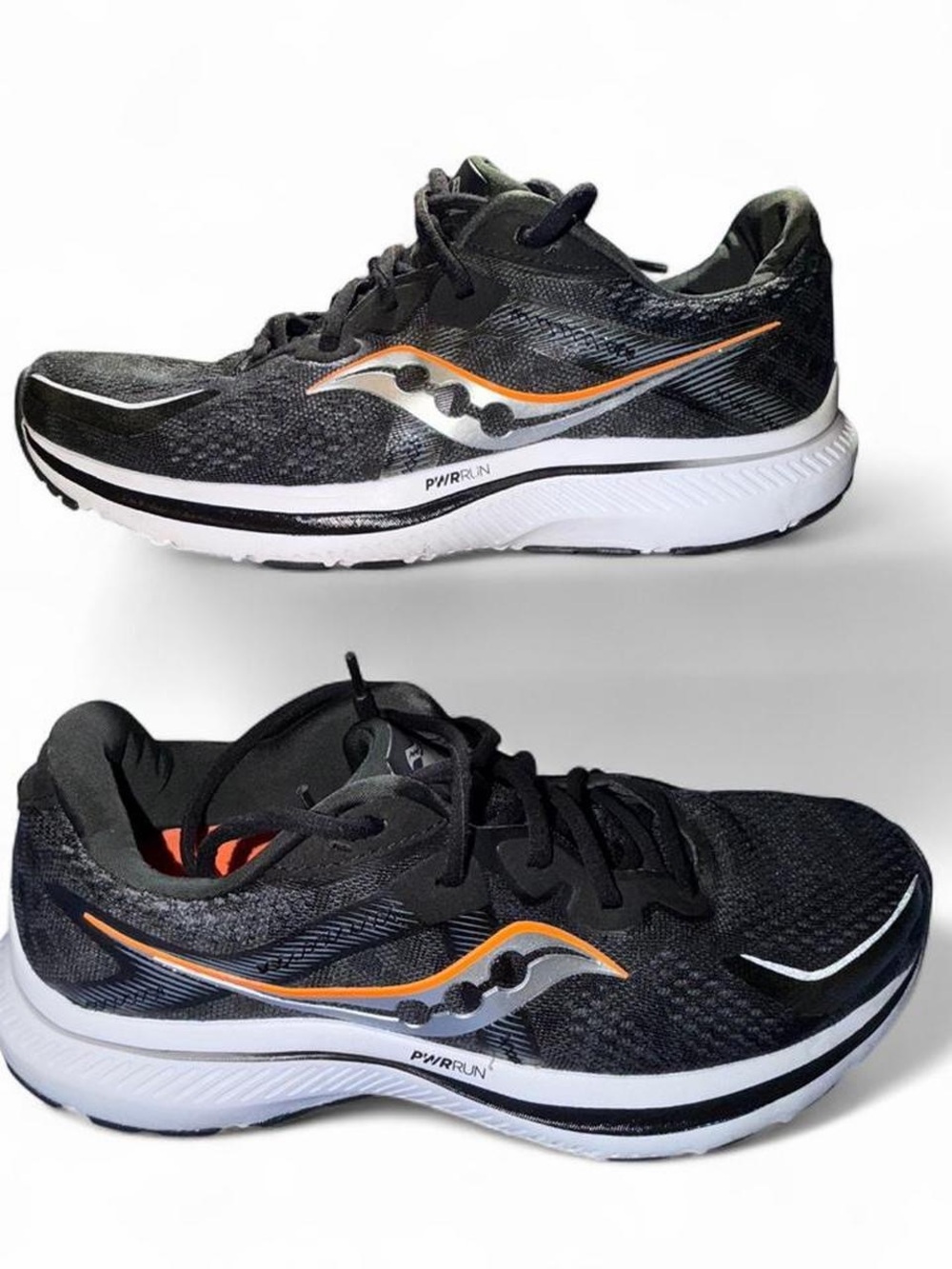 Saucony Omni 20 Men's Ride Running Shoes - Black/Orange